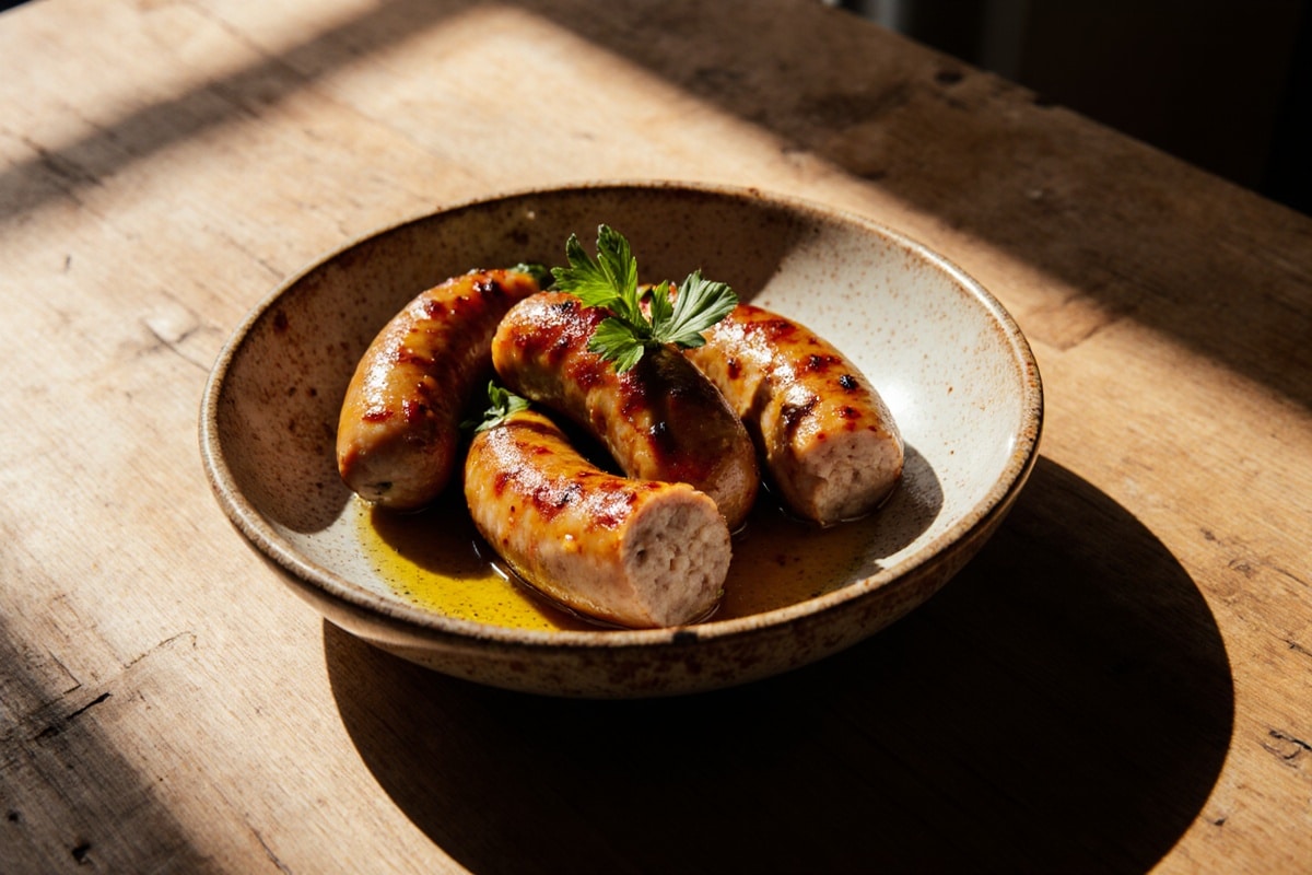 sausages in airfryer