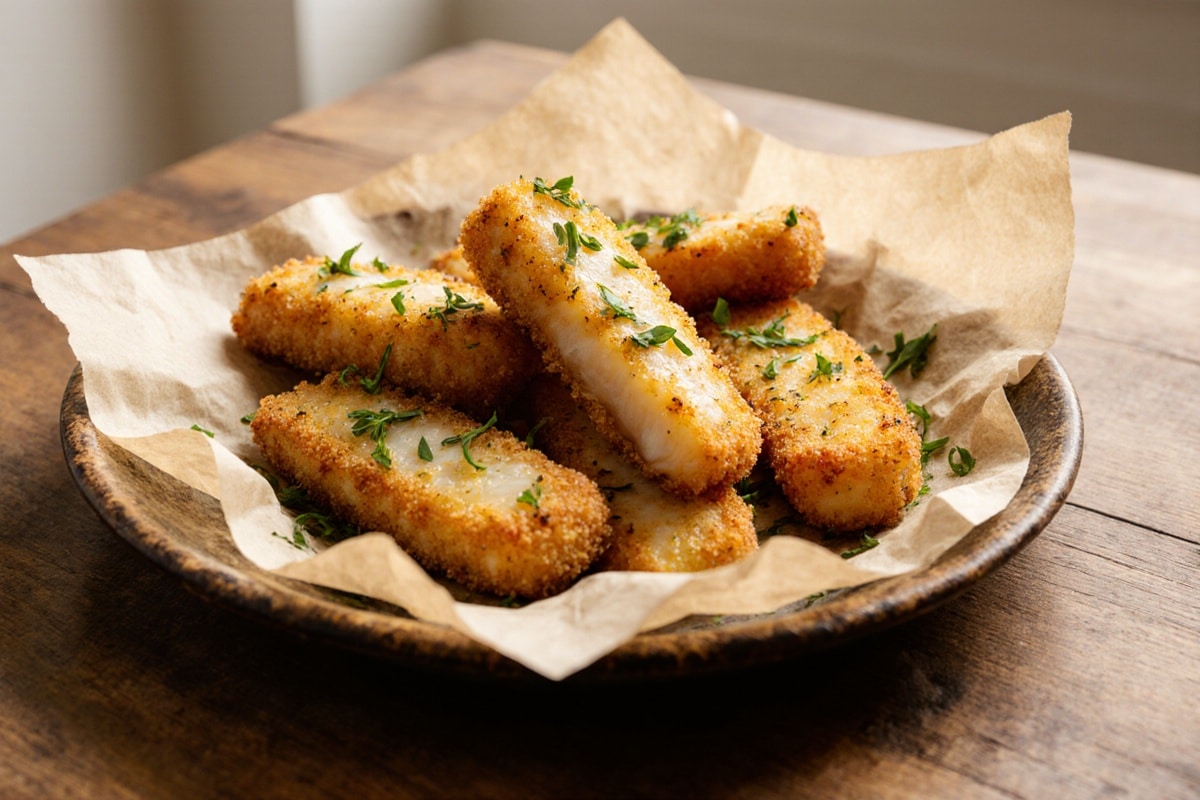 Fischstäbchen Airfryer 1 fischstäbchen airfryer