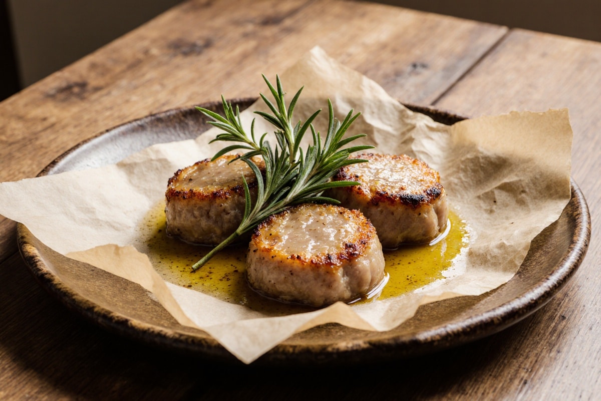 kalbsmedaillons im airfryer