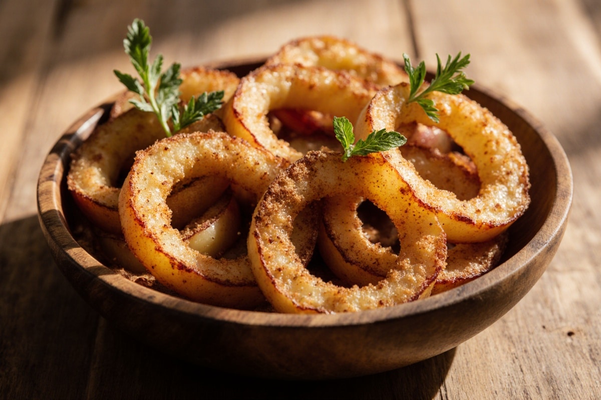 Apfelringe Airfryer 1 apfelringe airfryer