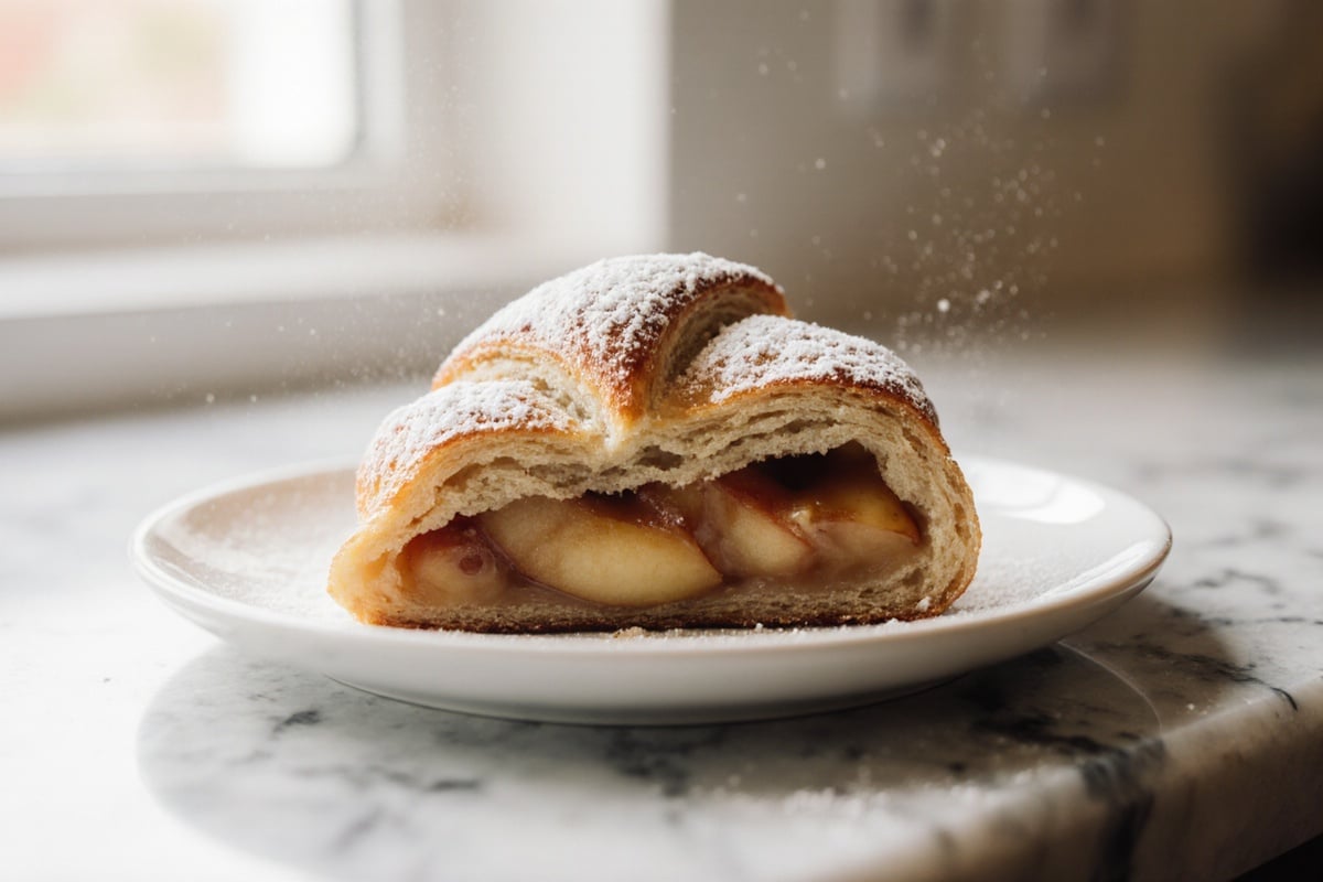 Airfryer Apfelstrudel Rezept 1 apfelstrudel im airfryer