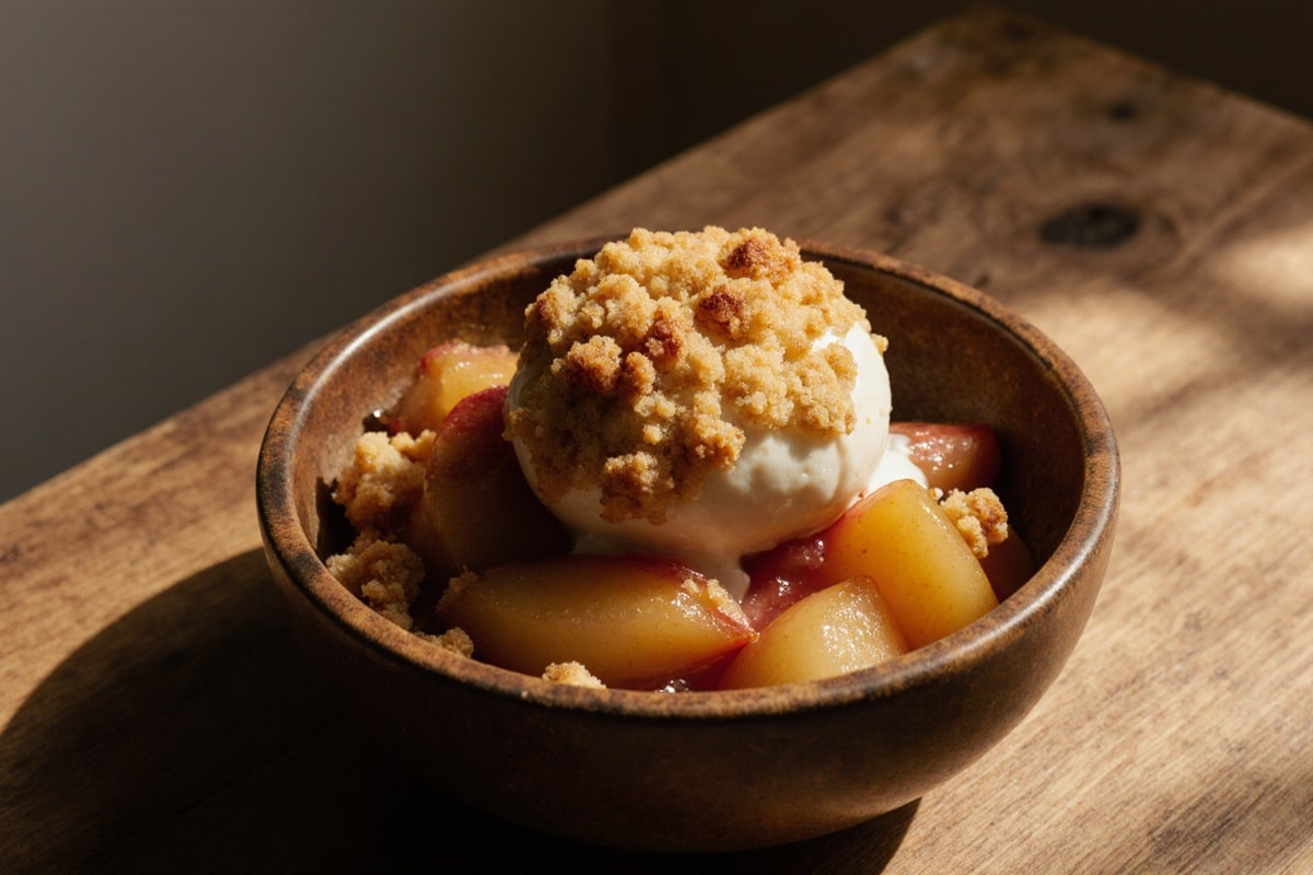 apple crumble airfryer
