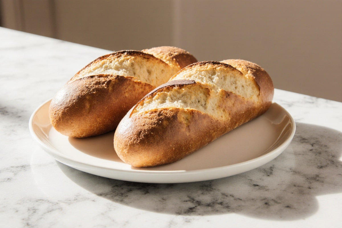 Airfryer baguettes im airfryer Rezept 1 baguettes im airfryer