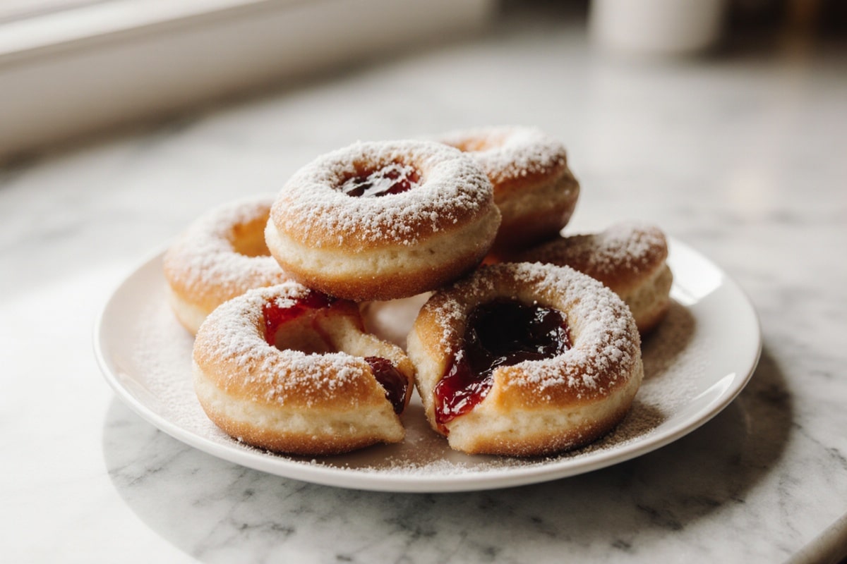 berliner im airfryer frisch gebacken
