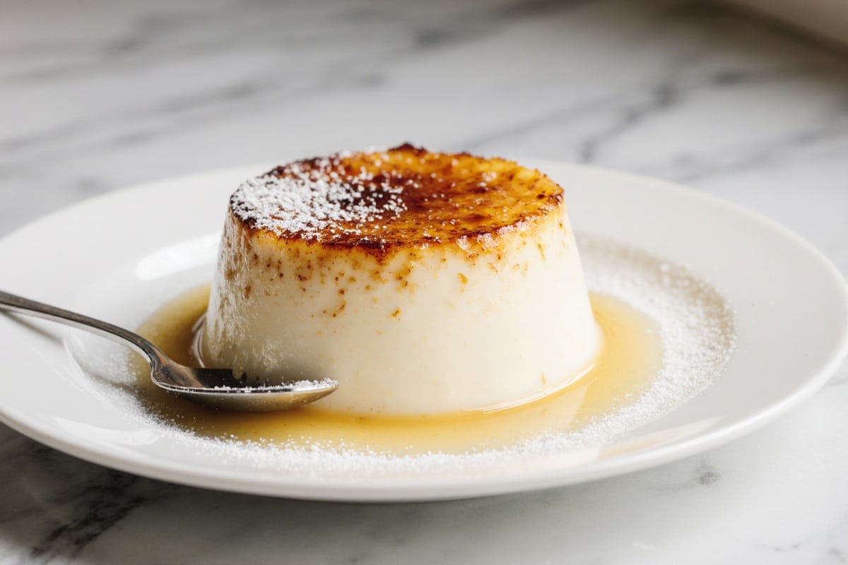 creme brulee airfryer frisch und knusprig serviert