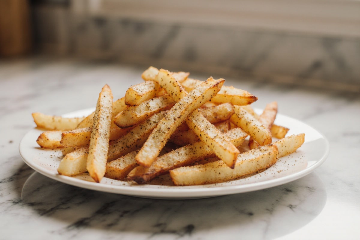 curly fries airfryer frisch gebacken im Airfryer