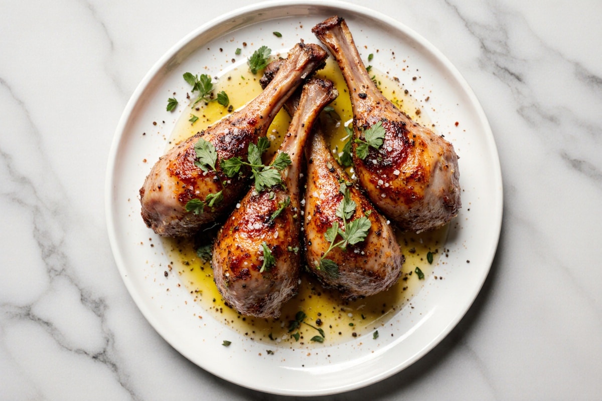 entenkeule im airfryer