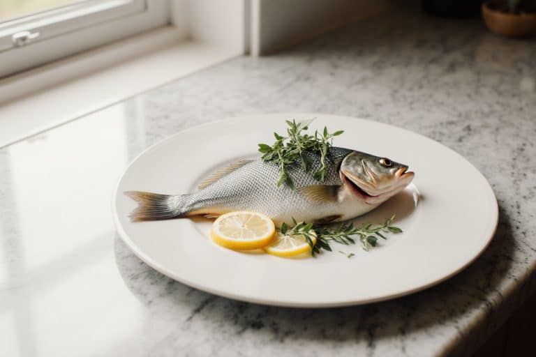 ganzer fisch im airfryer