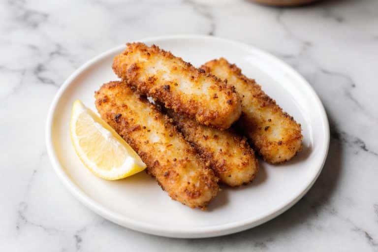 gefrorene fischstäbchen im airfryer