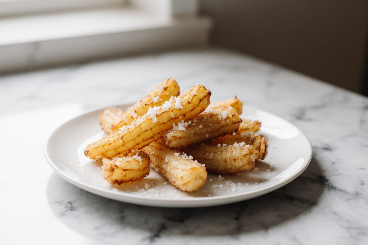 langos airfryer frisch gebacken im Airfryer