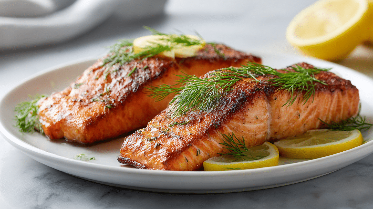 leckerer losos z airfryer mit goldbrauner Kruste