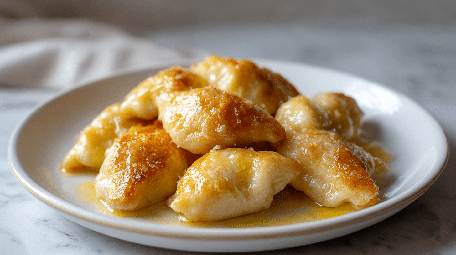 Maultasche im Airfryer mit verschiedenen Dips