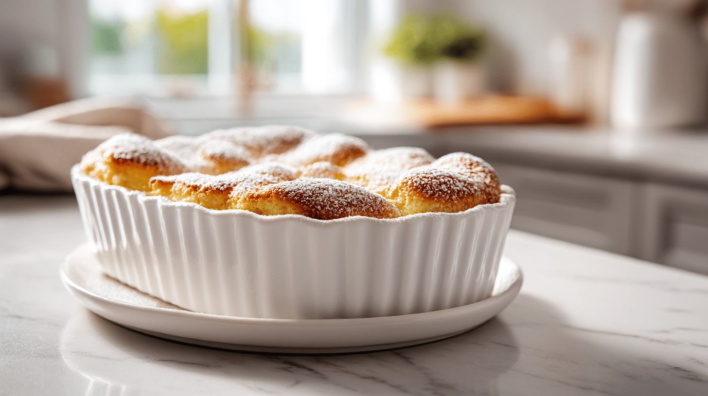 Ein fluffiger Quarkauflauf Airfryer für jede Gelegenheit.