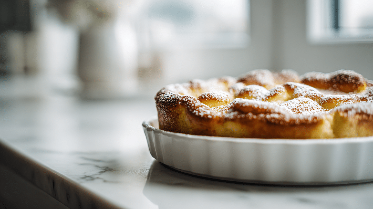 Ein leichter Quarkauflauf Airfryer, gesund und lecker.