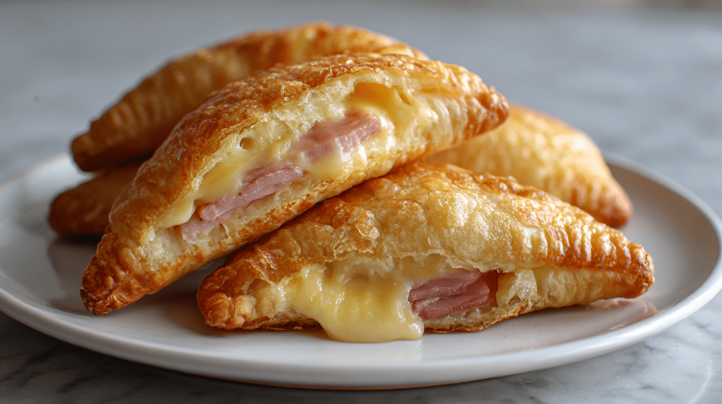 Airfryer Schinken-Käse-Taschen Rezept 6 schinken kaese taschen im airfryer bild 4