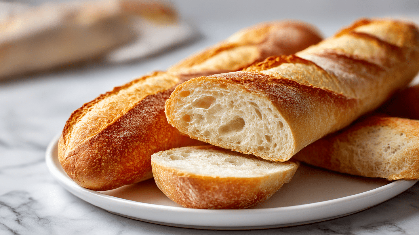 schnell zubereitete baguettes im air fryer
