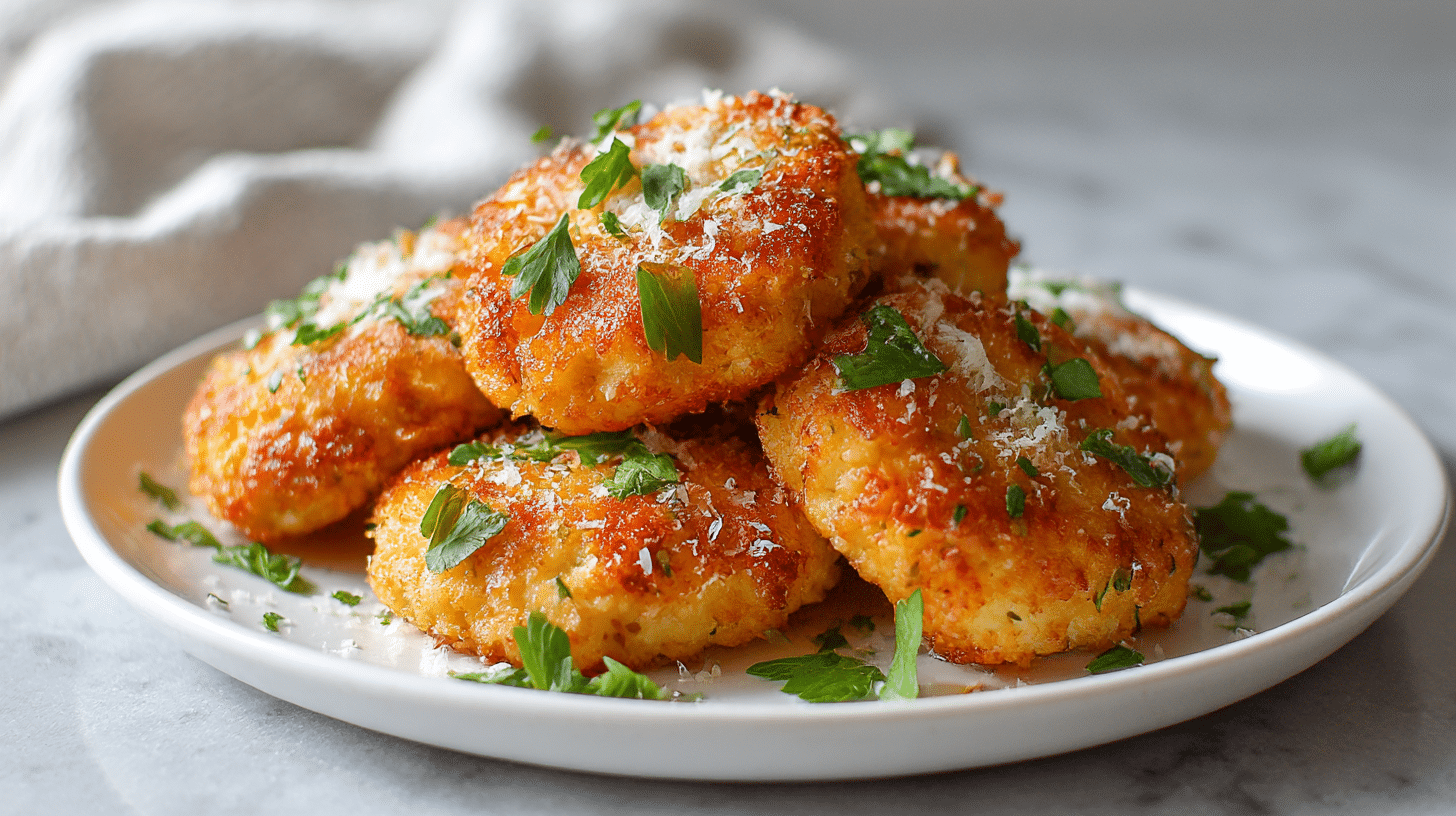 gesund air fryer Gemüseschnitzel knusprig zubereitet