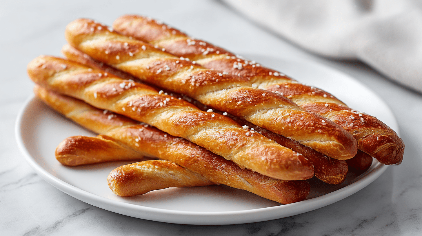 leckere laugenstange air fryer frisch aus dem Gerät