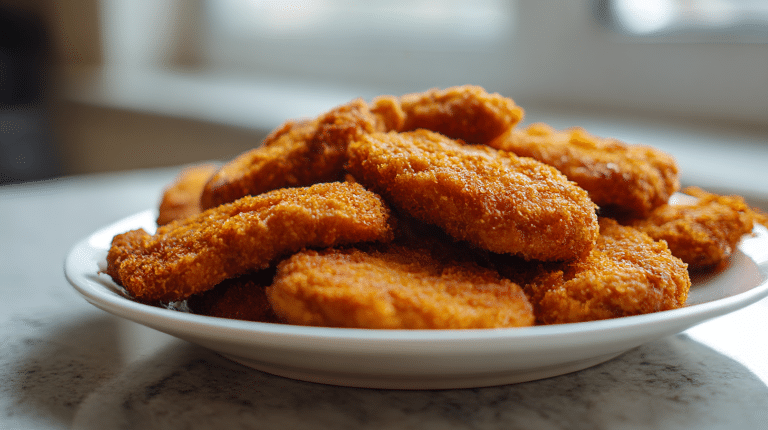 mini schnitzel air fryer für einen knusprigen Snack
