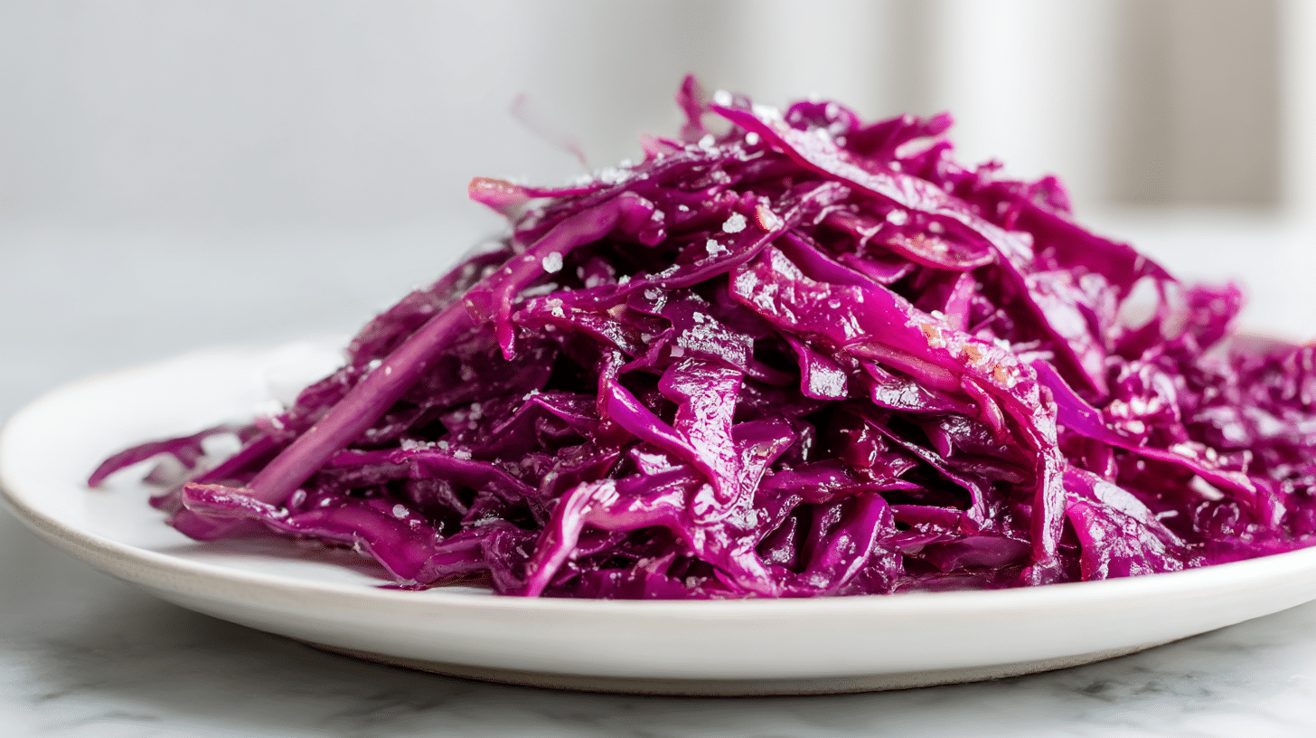 Knuspriger rotkohl air fryer für einen gesunden Genuss