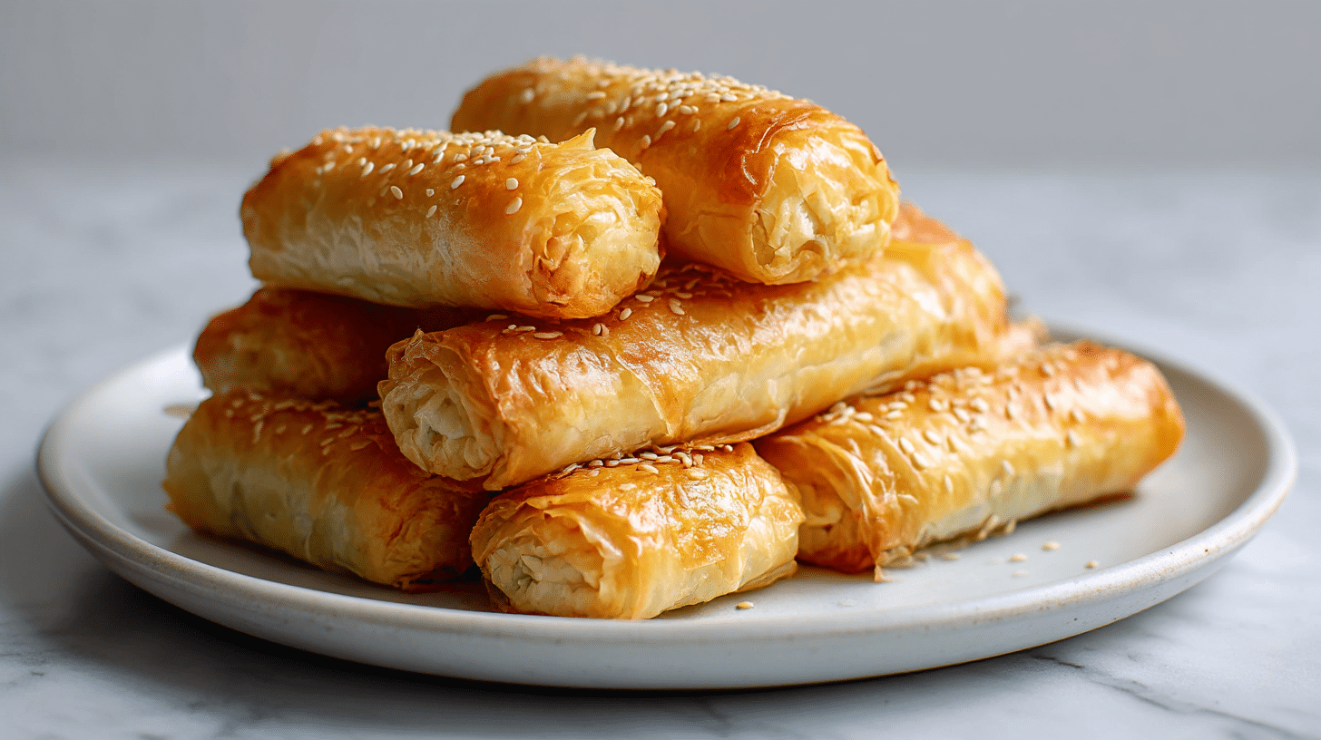 Schnell zubereitete sigara börek air fryer für eilige Köche.