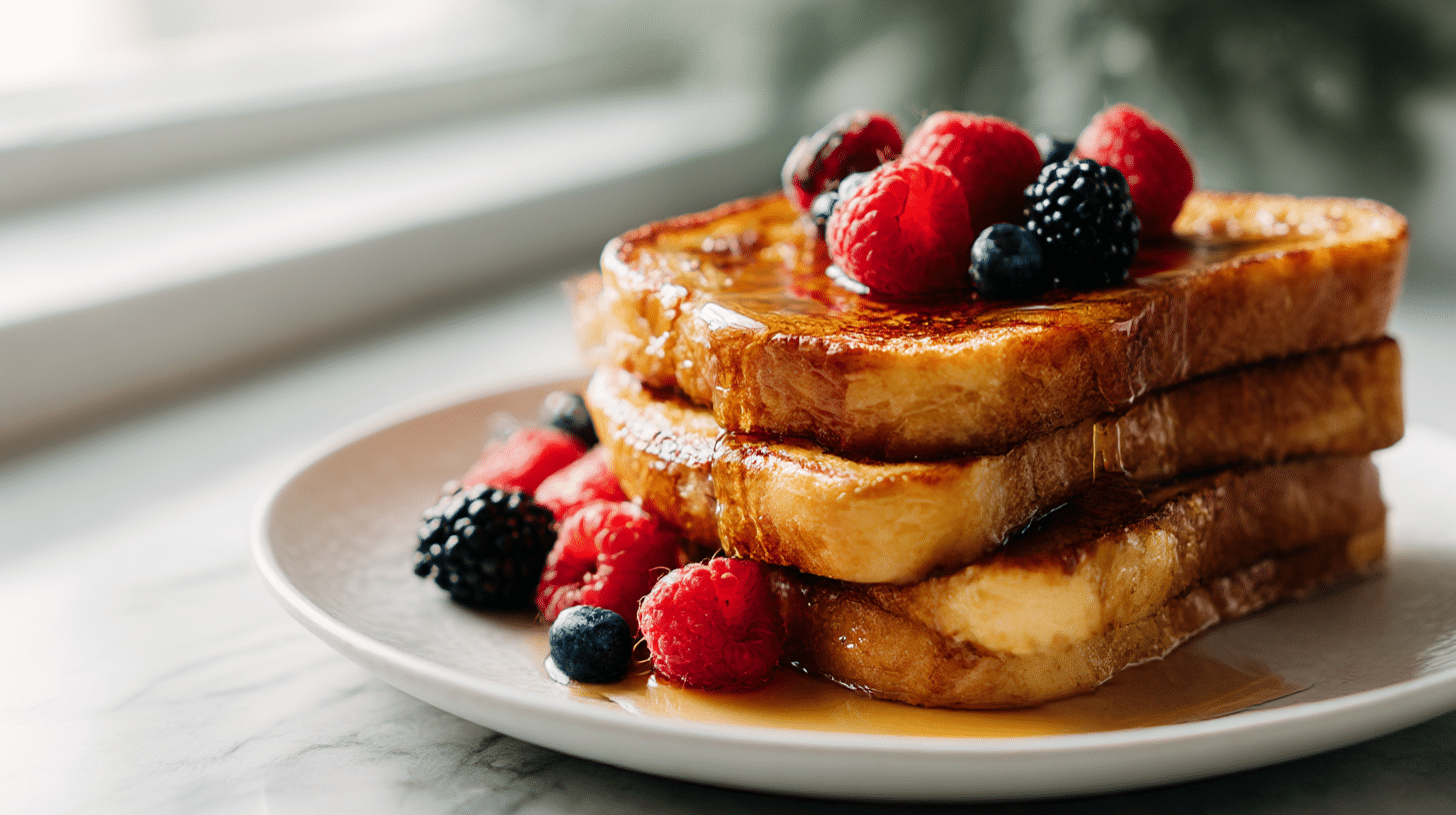 Saftige arme ritter air fryer, die jedem schmecken.