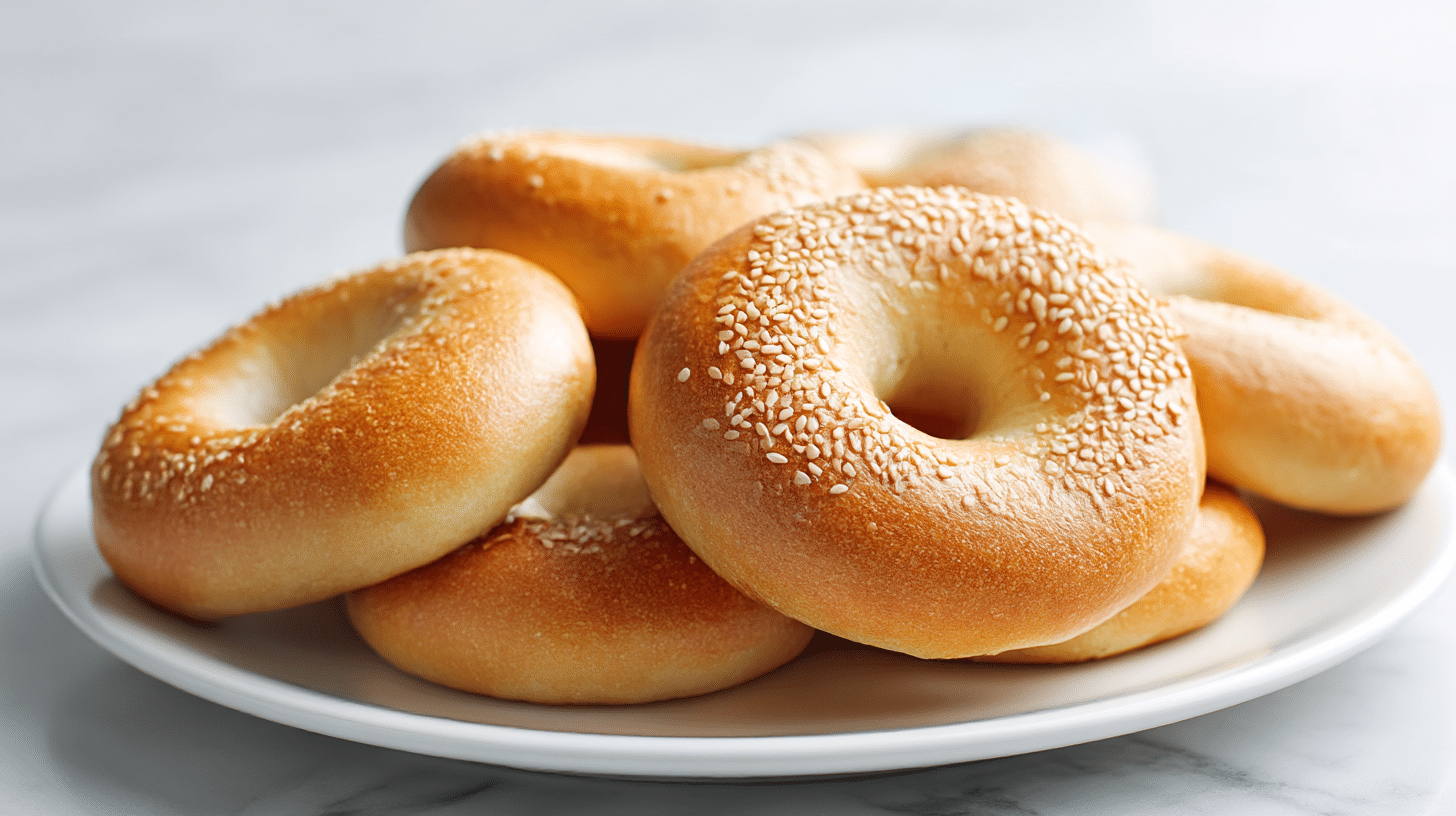 bagel air fryer für knusprige Teigwaren