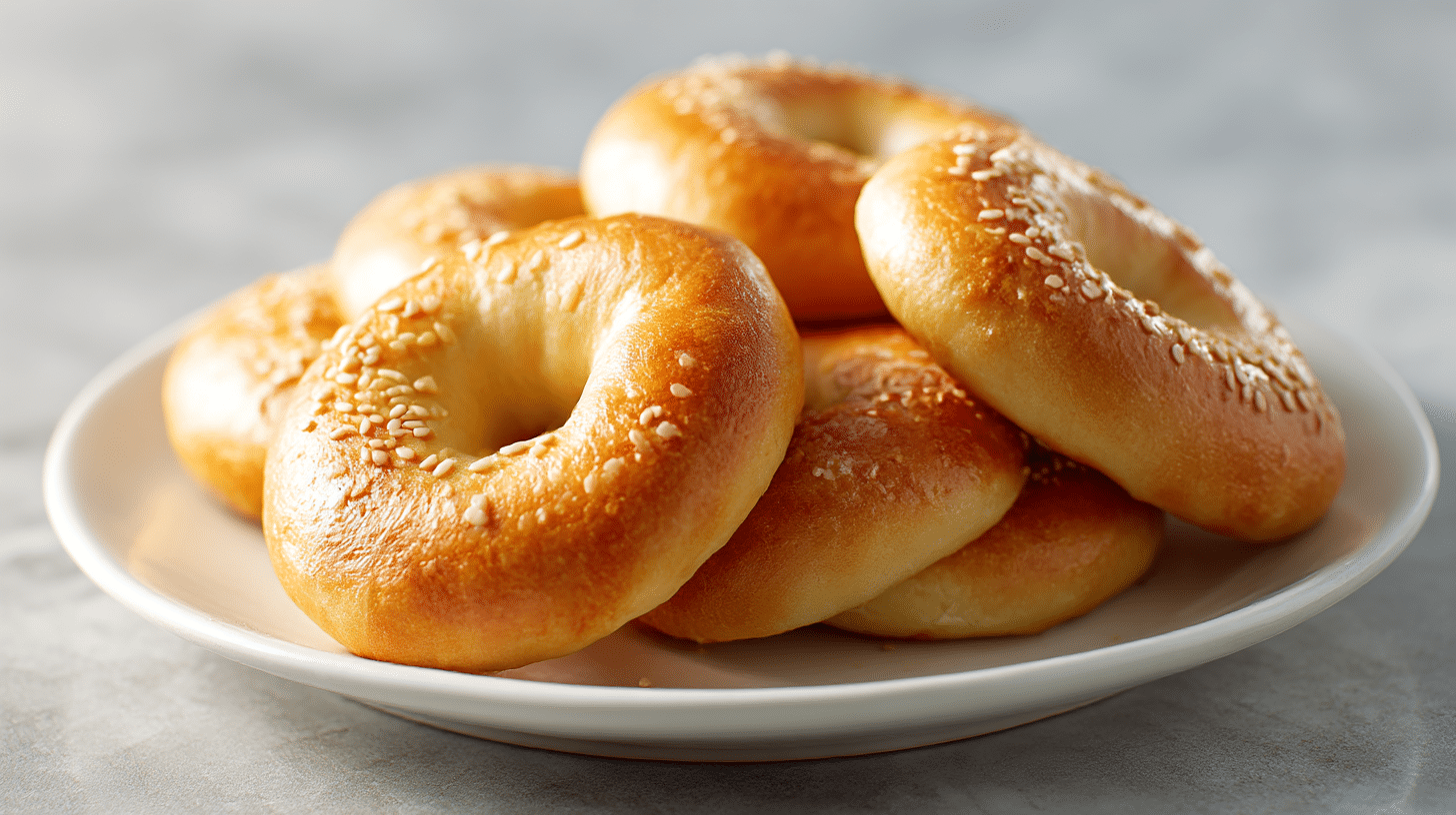 bagel air fryer für schnelles Frühstück