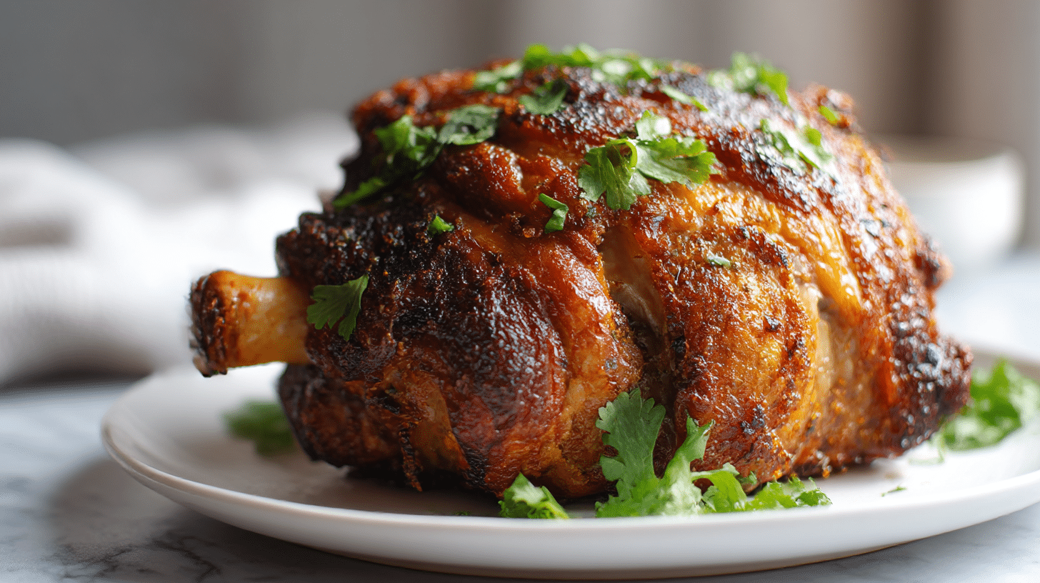 grillhaxe im air fryer perfekt gegart