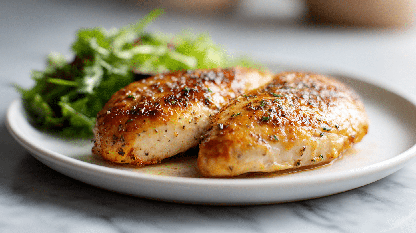 knusprig gebratenes hähnchenfilet im air fryer
