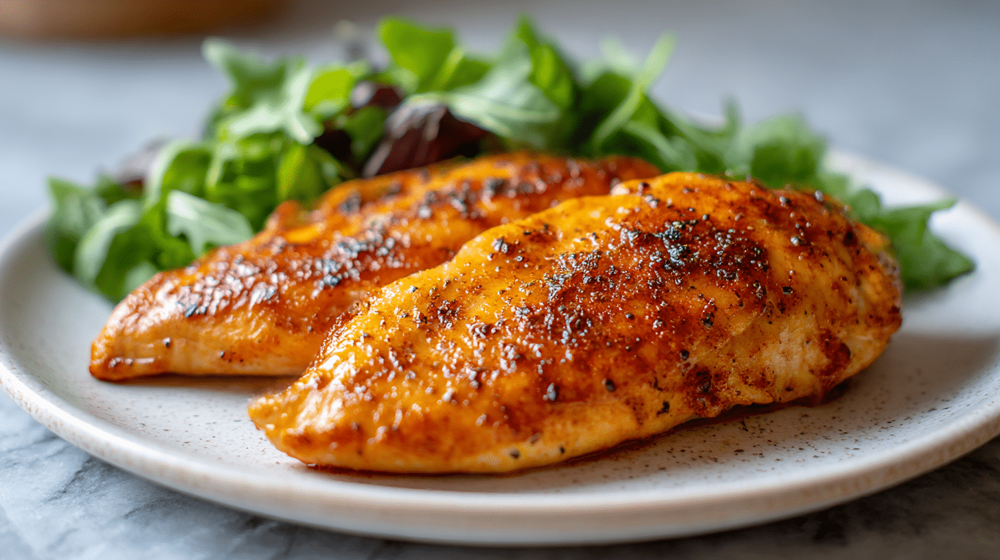 saftiges hähnchenfilet im air fryer gebraten