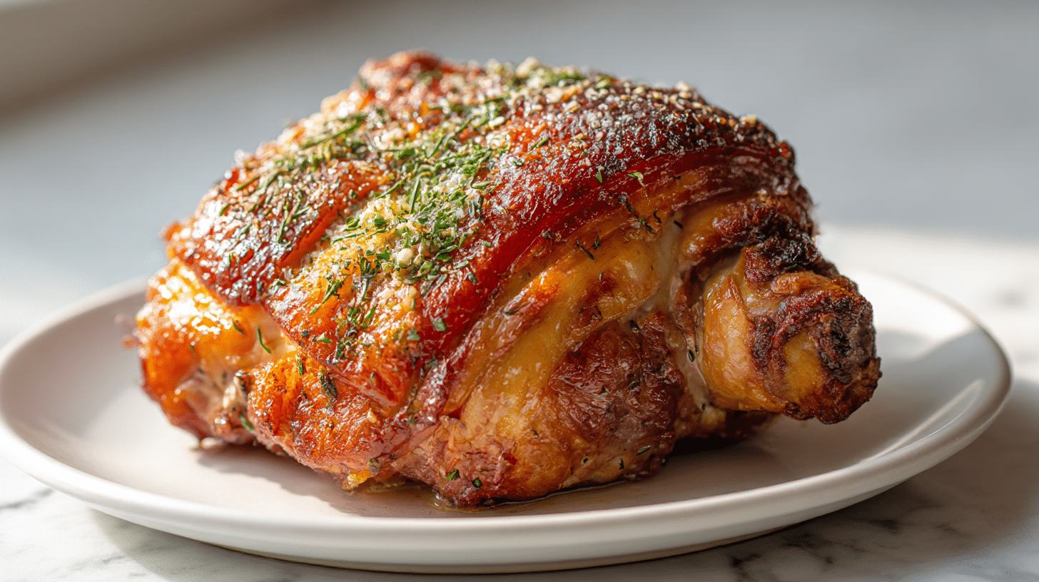 haxe im air fryer - perfekt gebraten für ein tolles Abendessen