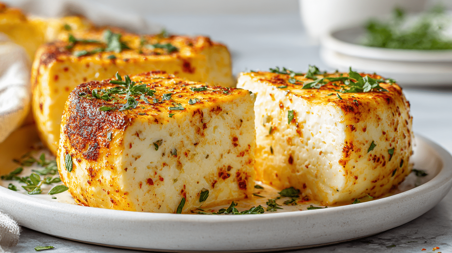 schnelles hüttenkäse air fryer Rezept für Eilige