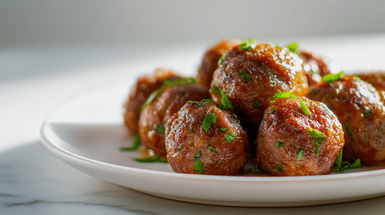 Klopse im Air Fryer frisch zubereitet