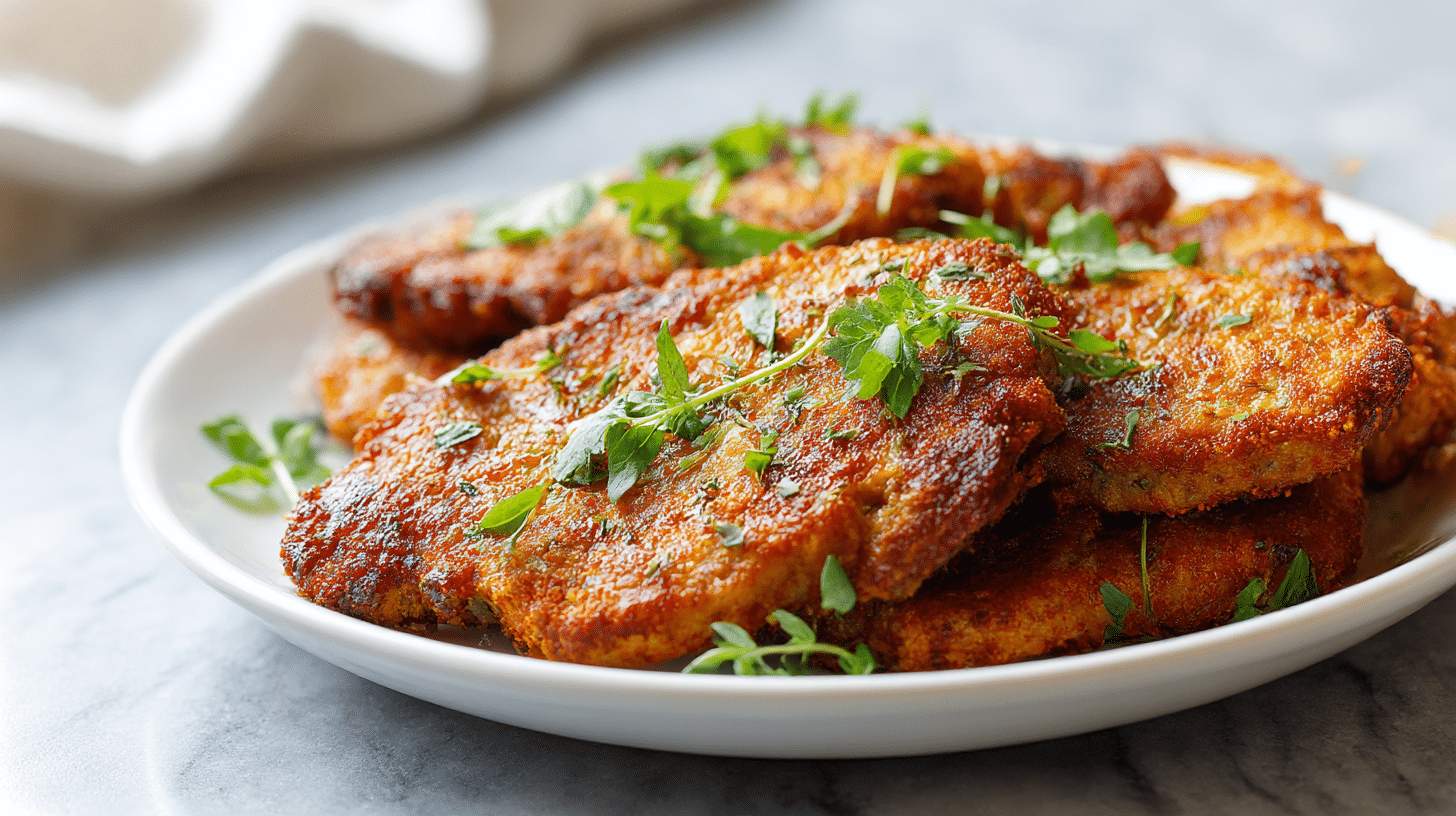 kotelett im air fryer für ein saftiges Abendessen