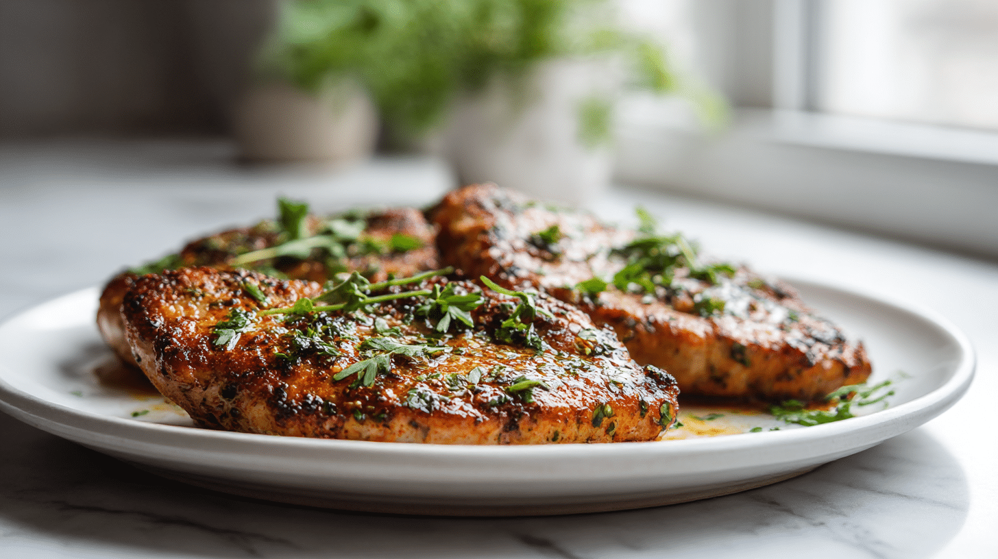 kotelett im air fryer für eine schnelle Mahlzeit