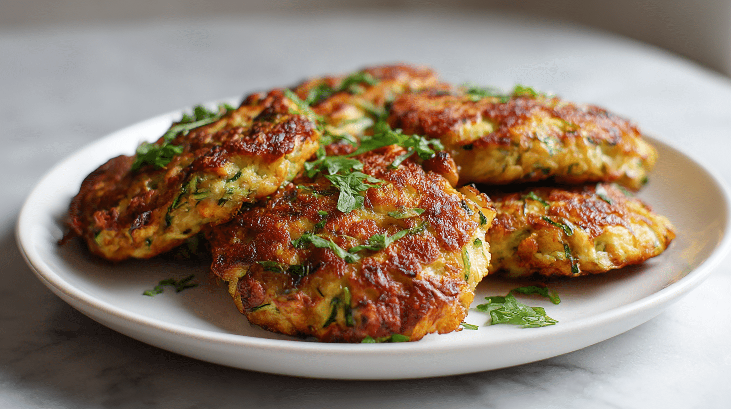Gesunde patties im air fryer für die ganze Familie