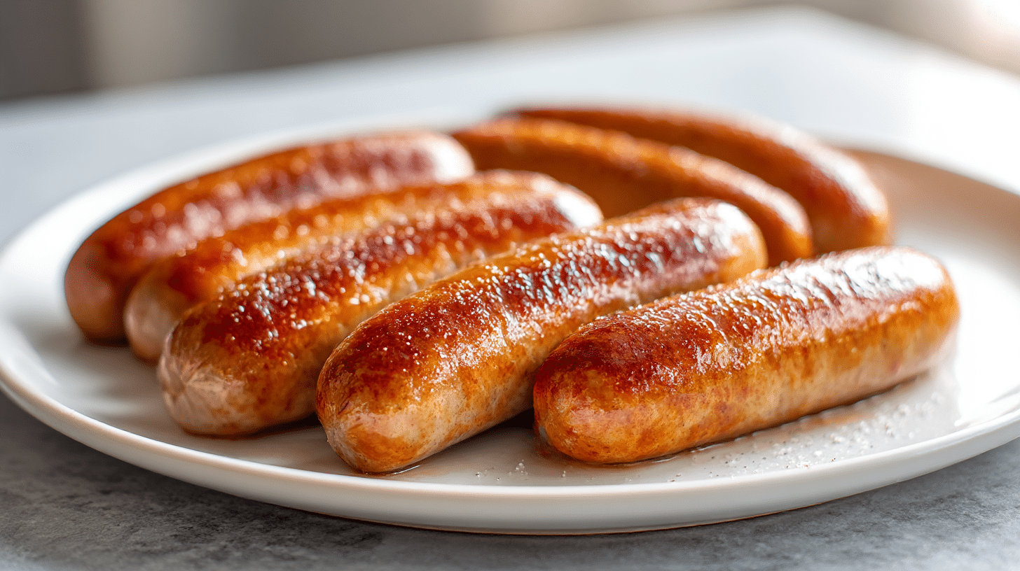 perfekte rostbratwürste im air fryer für jedes BBQ