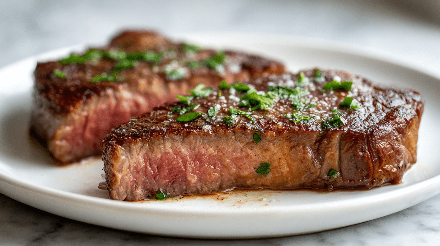 Entdecken Sie das Geheimnis für rumpsteak im air fryer.