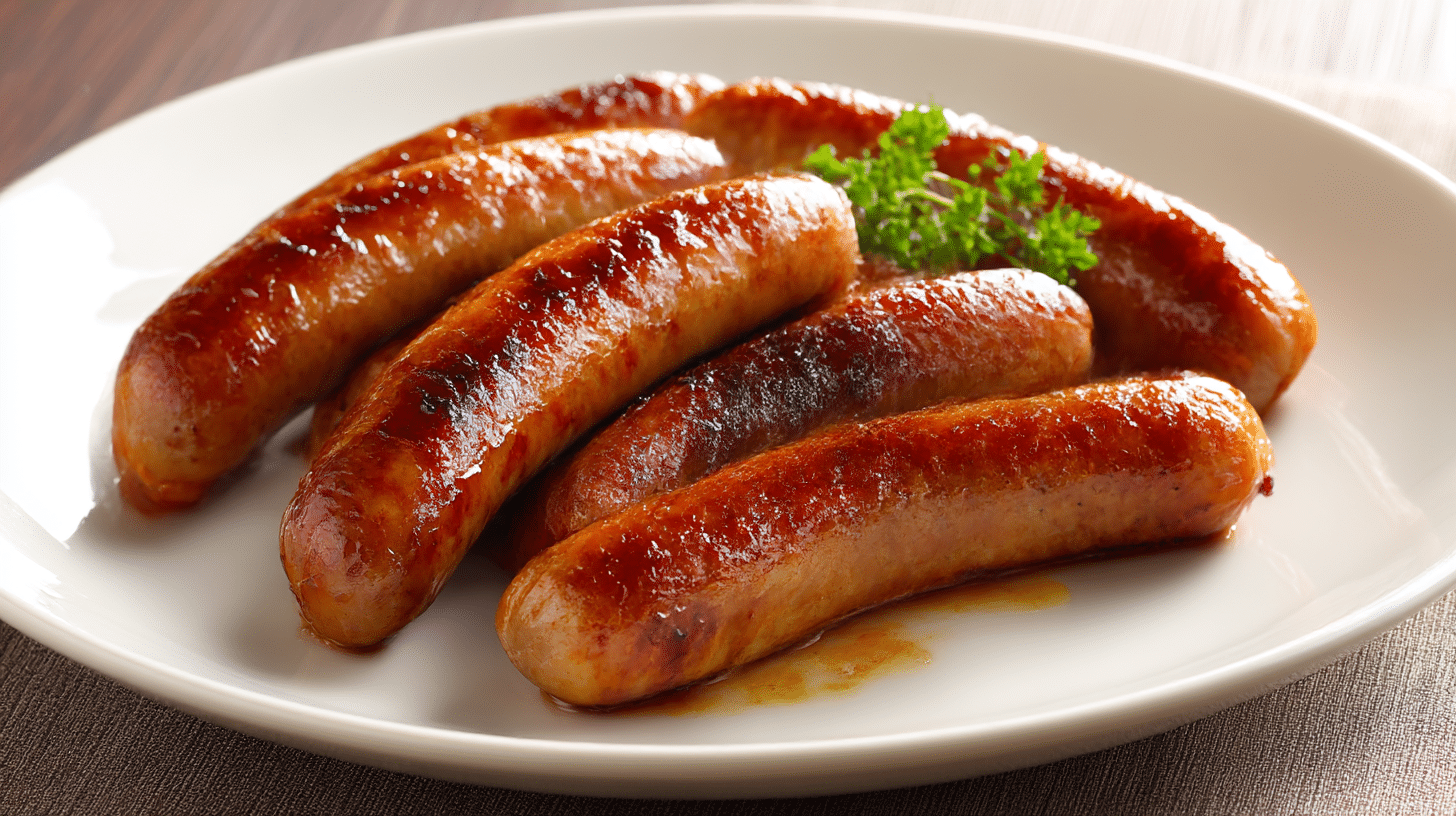 Wiener würstchen im air fryer für eine gesunde Mahlzeit