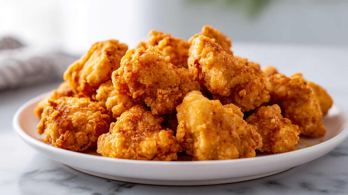 eine Auswahl an bunten air fryer häppchen für gäste