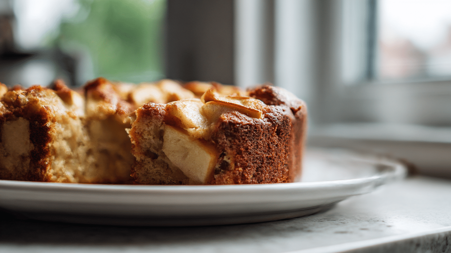 apfelkuchen air fryer saftig mit knusprigen Streuseln
