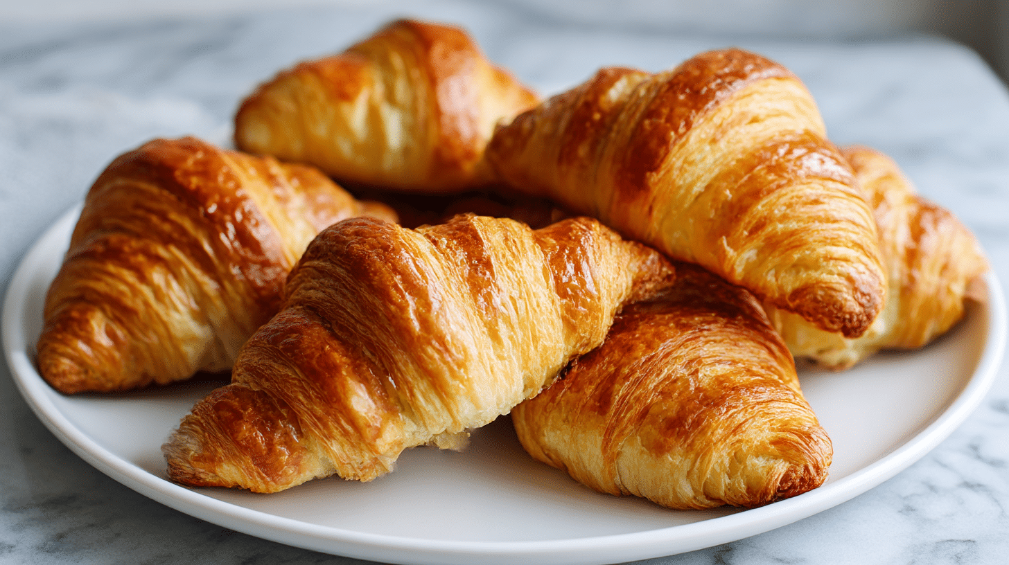 Mit croissants im air fryer aufbacken zum perfekten Snack