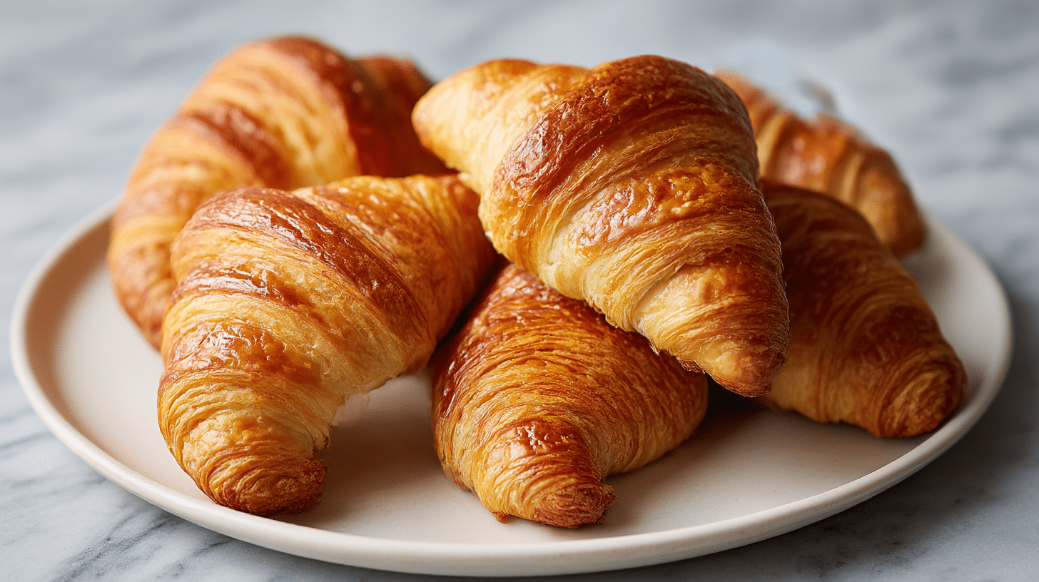 croissants im air fryer aufbacken für ultimativen Genuss