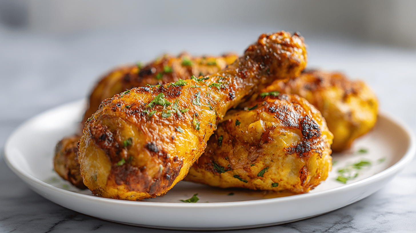 gesundes rezept air fryer mit einem köstlichen Dessert