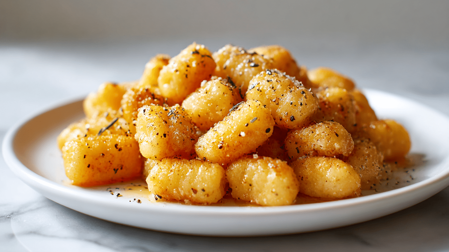 gnocci air fryer als gesunde Alternative für die ganze Familie.
