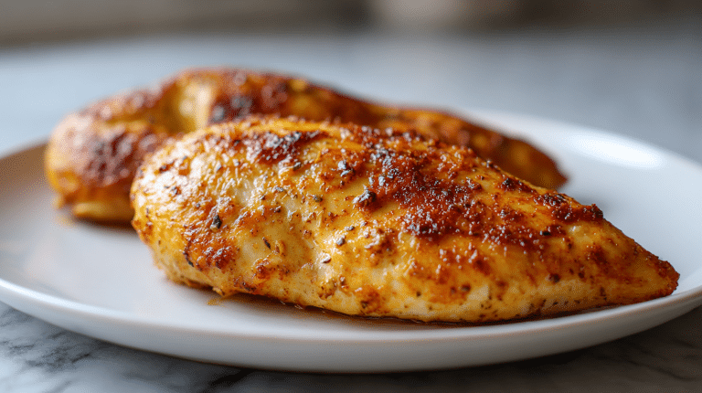 hähnchenbrust im air fryer knusprig gebacken und wunderbar sautiert
