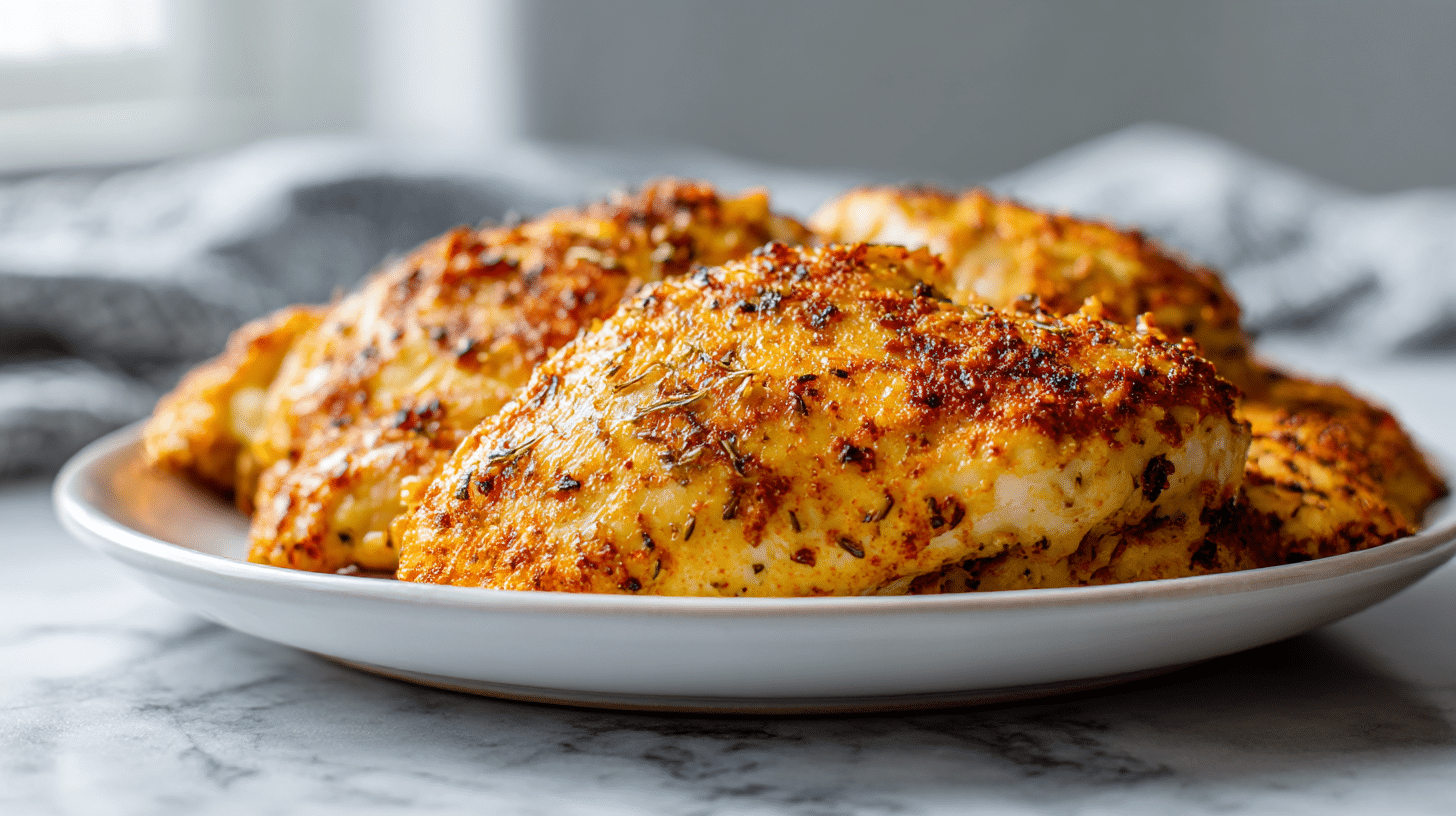 leckere hähnchenbrust im air fryer knusprig zur perfekten Mahlzeit