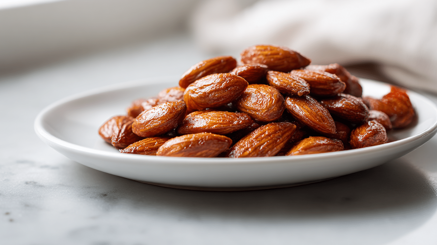 mandeln im air fryer als schneller snack