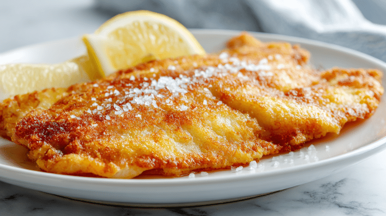 Ein köstliches pangasius air fryer Gericht, perfekt zubereitet.
